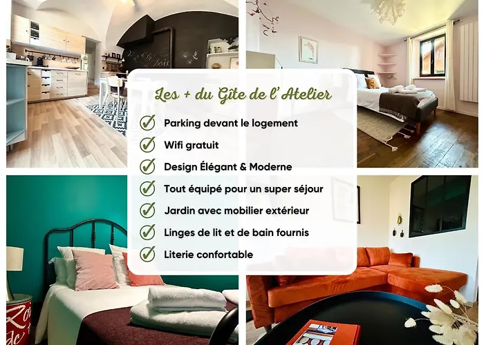 Gite De L\'Atelier- Wifi Parking Jardin - Clg Savoie